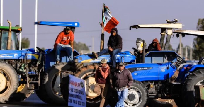 Transportistas y agricultores anuncian bloqueos en carreteras como parte del megaparo nacional en México. Foto: Tomada de X