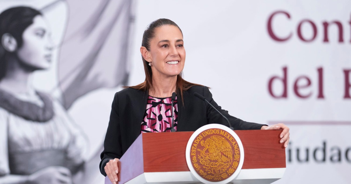 La presidenta Claudia Sheinbaum reafirma la política exterior de México basada en la paz y la no intervención. Foto: Gobierno de México