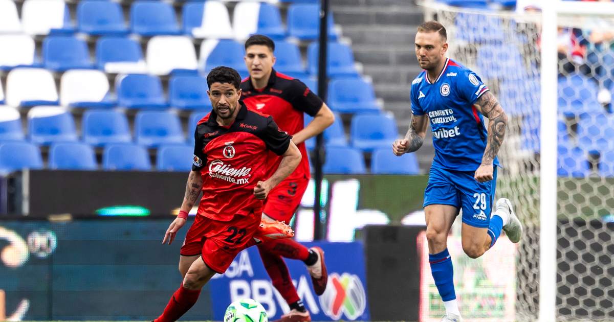 Tijuana empató 1-1 gracias a un gol de Mourad y los celestes ya suman 8 partidos sin ganar. Foto: @Xolos en X
