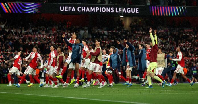 Los ‘Gunners’ vencieron 1-0 al Atlético de Madrid con gol de Bukayo Saka y jugarán la final de la Champions League 20 años después. Foto: Arsenal Facebook