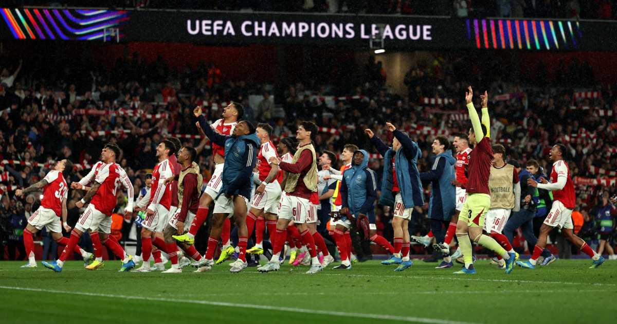 Los ‘Gunners’ vencieron 1-0 al Atlético de Madrid con gol de Bukayo Saka y jugarán la final de la Champions League 20 años después. Foto: Arsenal Facebook
