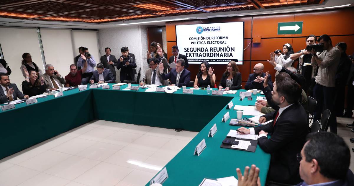 La Comisión de Puntos Constitucionales aprobó reformas para aplazar la elección judicial y modificar el proceso de selección de jueces y ministros. Foto: Cámara de Diputados