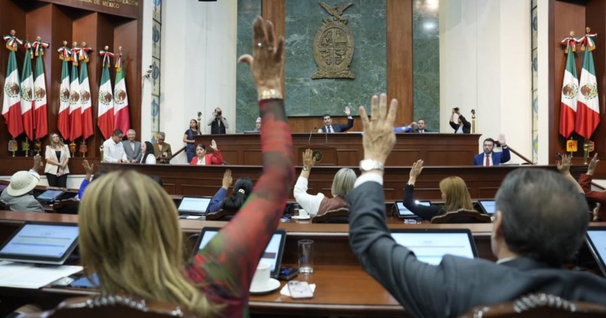 El Congreso de Sinaloa avaló la licencia temporal de Rocha Moya en medio de la investigación en su contra. Foto: Congreso de Sinaloa