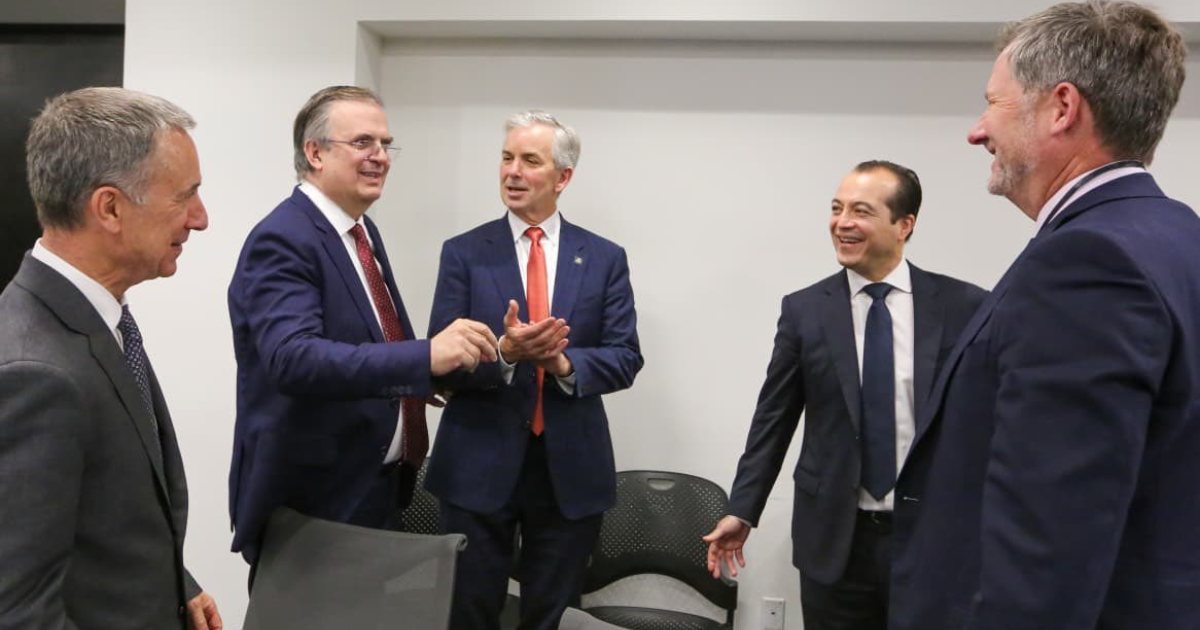 Marcelo Ebrard informó que México y Estados Unidos ya iniciaron conversaciones formales sobre la revisión del T-MEC. Foto: @m_ebrard en X