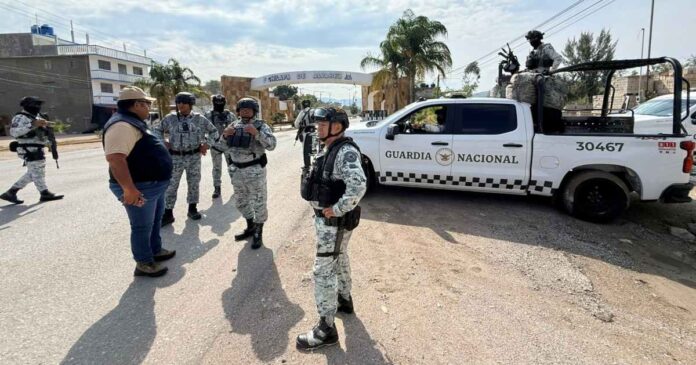 Fuerzas federales fueron desplegadas en Chilapa para atender la violencia y apoyar a comunidades afectadas. Foto: Gobierno Guerrero
