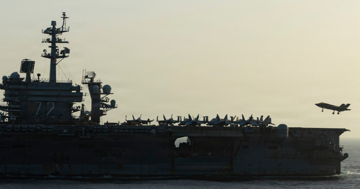 Un barco militar de Estados Unidos en las operaciones contra Irán. Foto: Departamento de Guerra