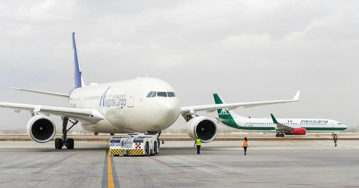 Aviones en el AIFA, clave en el nuevo acuerdo aéreo entre México y Estados Unidos. Foto: AIFA