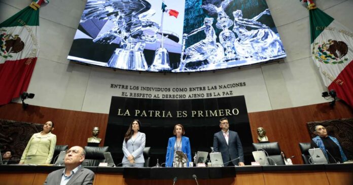 La Comisión Permanente aprobó el periodo extraordinario para discutir reformas judiciales y electorales. Foto: Senado de la República