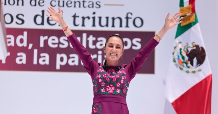 Claudia Sheinbaum aseguró que México no permitirá injerencias extranjeras en sus procesos políticos y electorales. Foto: Gobierno de México