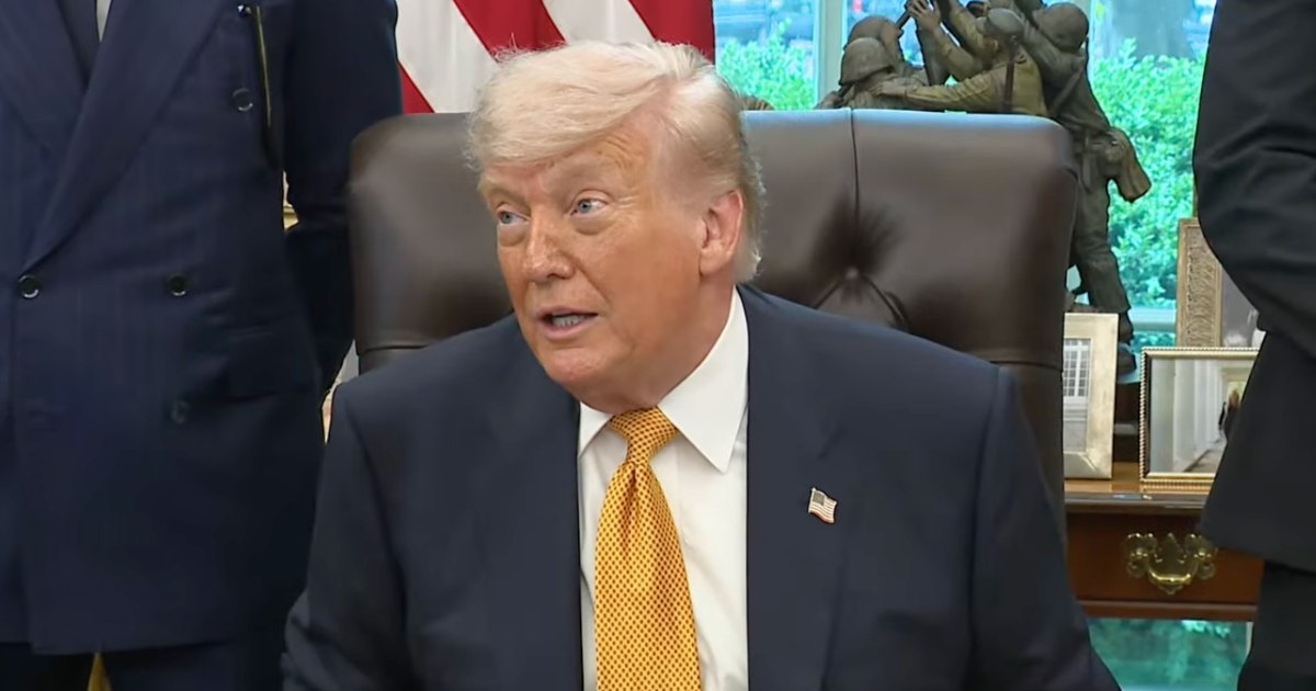 Donald Trump durante un acto en la Casa Blanca donde advirtió a México sobre el combate al narcotráfico. Foto: White House