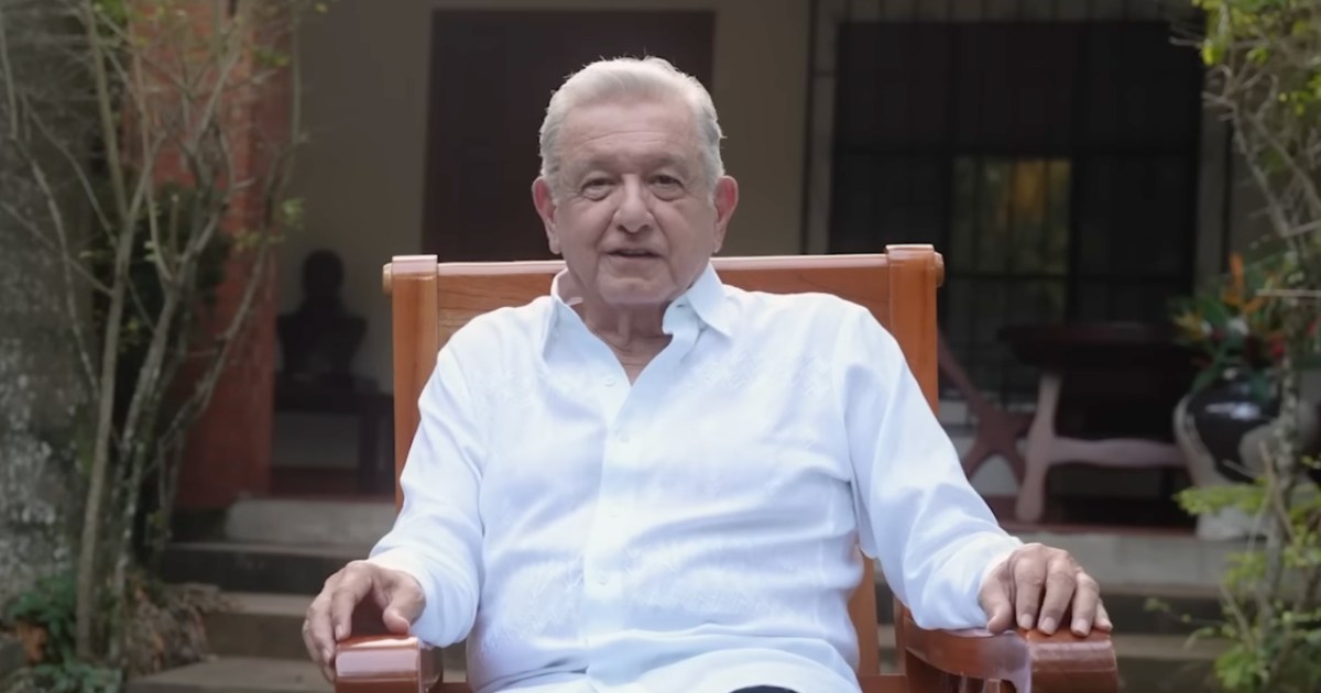 Andrés Manuel López Obrador difundió una carta desde Palenque en la que respaldó a Claudia Sheinbaum y criticó la postura de Estados Unidos hacia México. Foto: AMLO YouTube/Archivo