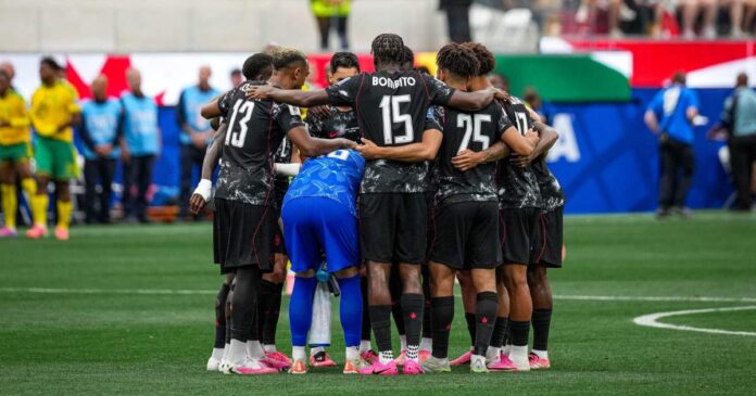 Stephen Eustáquio marcó el gol que clasificó por primera vez a Canadá a los octavos de final de un Mundial. Foto: Kaj Larsen/Canada Soccer
