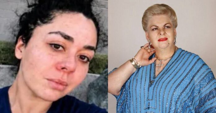 Kelly Ariadne Gerardo Grajales, nieta de Paquita la del Barrio, es buscada por autoridades de Guanajuato tras ser reportada como desaparecida. Foto: Tomada de X