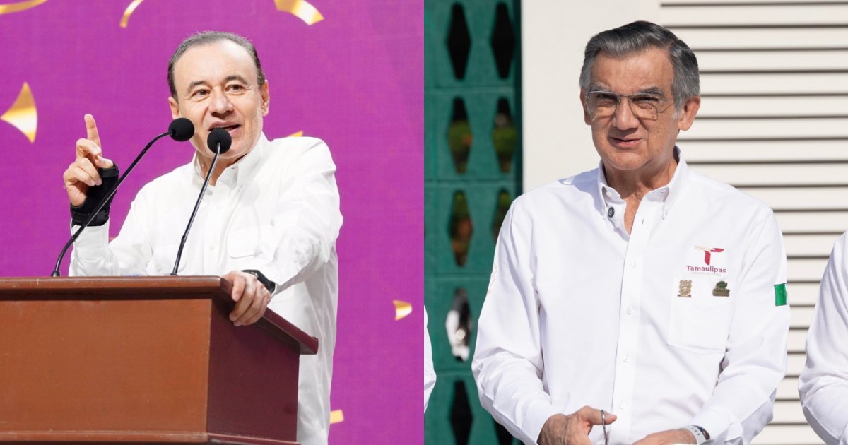 Alfonso Durazo y Américo Villarreal rechazaron las versiones que los vinculan con investigaciones de autoridades estadounidenses. Foto: Tomada de Facebook/Archivo