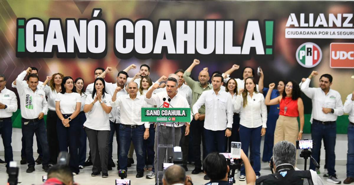 La coalición PRI-UDC mantiene ventaja en los 16 distritos electorales de Coahuila según los resultados preliminares del PREP. Foto: PRI