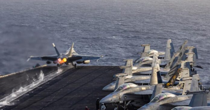 Estados Unidos lanzó nuevos bombardeos contra Irán. Foto: Comando Central EE.UU.