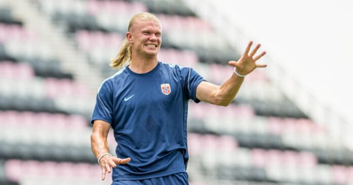 Erling Haaland desató la euforia entre aficionados mexicanos con un comentario en redes antes del duelo ante Inglaterra. Foto: @nff_landslag en X