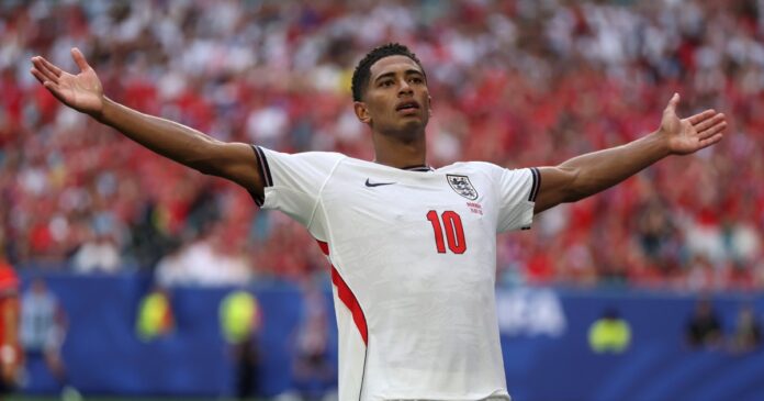 Jude Bellingham marcó un doblete para clasificar a Inglaterra a las semifinales del Mundial 2026 tras eliminar a Noruega. Foto: @England en X