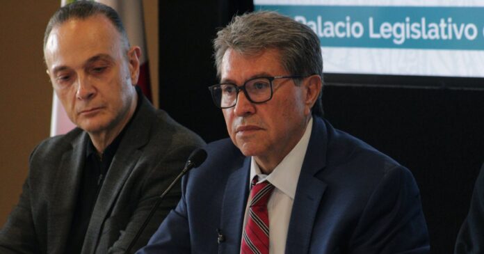 El presidente de la Junta de Coordinación Política, diputado de Morena, Ricardo Monreal Ávila. Foto: Cámara de Diputados