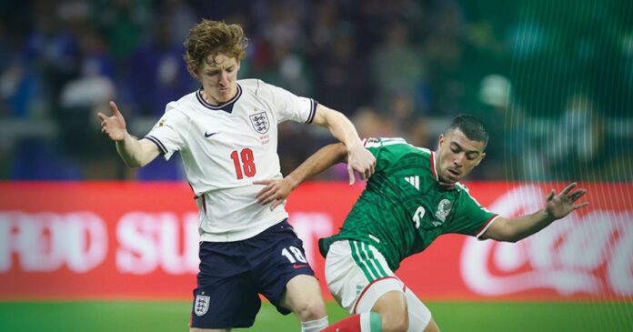 El partido entre México e Inglaterra no será repetido por la FIFA; únicamente existe la posibilidad de un amistoso en el futuro. Foto: @miseleccionmx en X