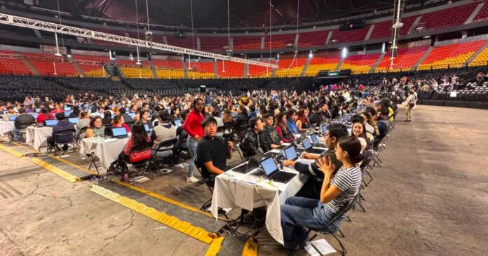 La UNAM realiza el Examen de Control Presencial en la CDMX. Foto: X @UNAM_MX