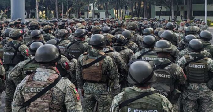 Elementos del Ejército y la Guardia Nacional reforzarán la seguridad en las principales zonas productoras de aguacate de Michoacán. Foto: X @Defensamx1