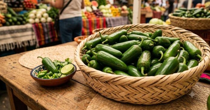 Autoridades sanitarias de Estados Unidos investigan un brote de salmonela relacionado con jalapeños procedentes de México. Foto: Google Gemini IA