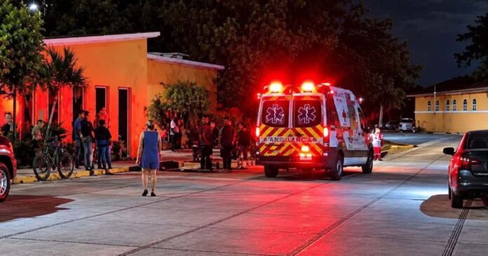 Equipos de emergencia llegan al lugar donde se reportó la muerte de una estudiante española en Cuautla, Morelos. Foto: Tomada de X
