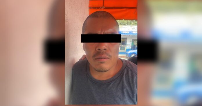 Francisco Javier “N”, alias “El Trompas”, fue detenido como probable responsable del feminicidio de la estudiante española Claudia Tacoronte en Cuautla. Foto: X @OHarfuch
