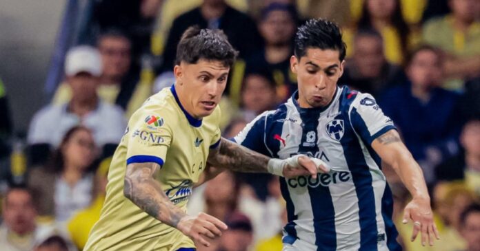 América empató 1-1 con Monterrey y Salomón Rondón anotó un doblete con Pachuca durante la undécima jornada del Apertura mexicano. Foto: X @ClubAmerica