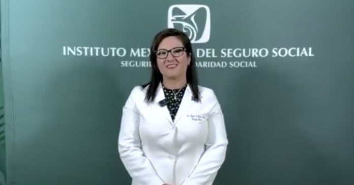 Roxana Blanca Rivera era responsable del IMSS en Durango. Foto: IMSS