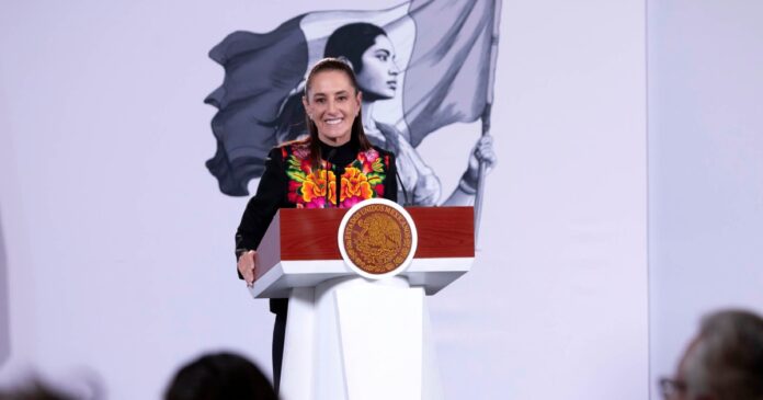 La presidenta Claudia Sheinbaum celebró la reelección de Luiz Inácio Lula da Silva. Foto: Gobierno de México