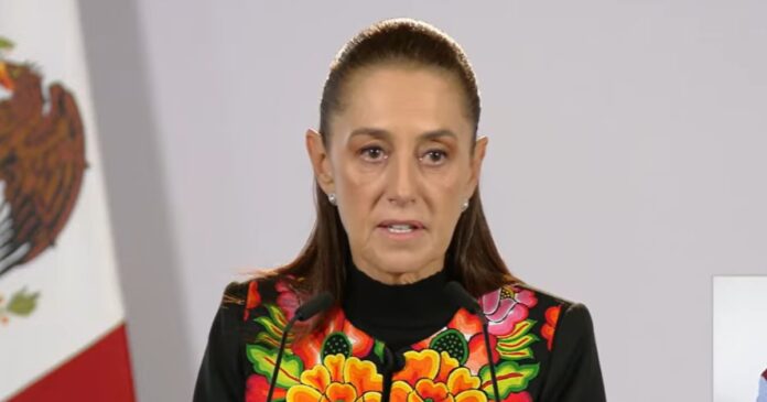 La presidenta Claudia Sheinbaum respaldó la salida de Guadalupe Taddei de la presidencia del INE. Foto: Gobierno de México YouTube